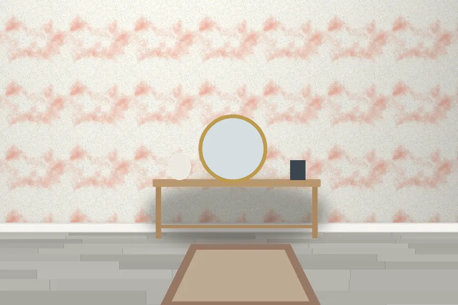 Dudley Agate Swirl Wallpaper room setting