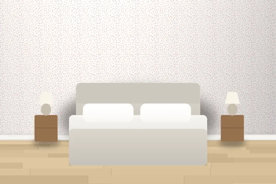 Haywood Leopard Spot Wallpaper in Nursery Pastel