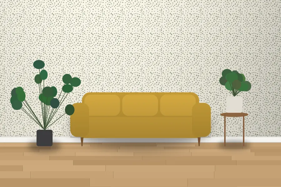 Underhill Leopard Spot Wallpaper in Sage & Cream