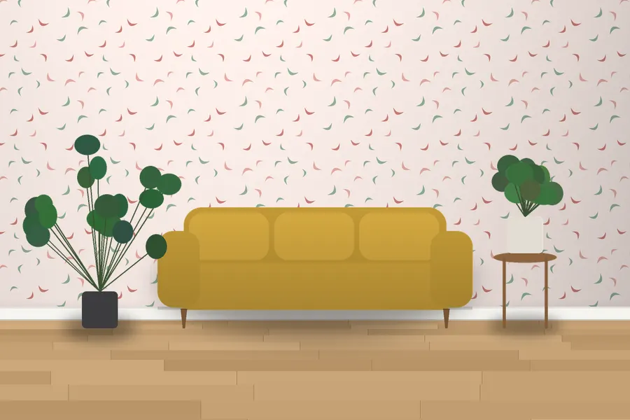 Tamsin Boomerang Wallpaper in Blush Petal