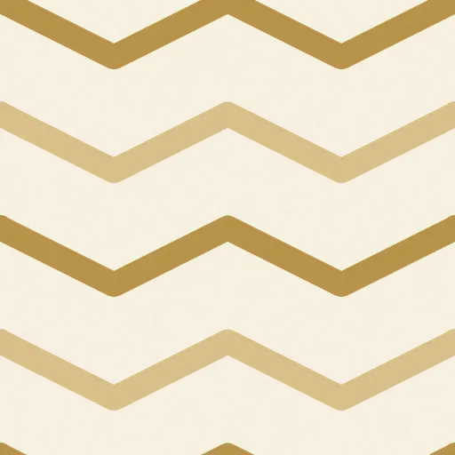 Radley Chevron Wallpaper in Antique Gold Ivory