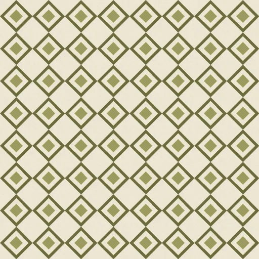 Weston Diamond Wallpaper in Olive Grove