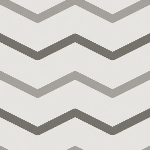 Pippin Chevron Wallpaper in Stone Grey