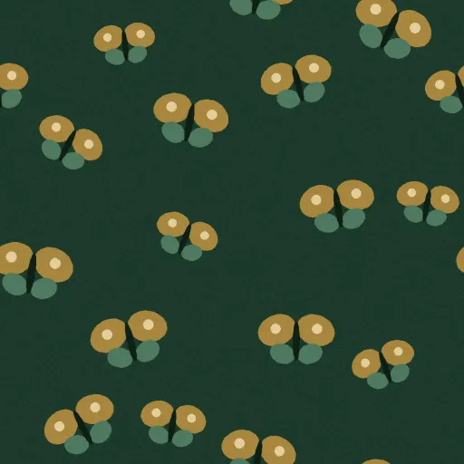 Burbage Butterfly Wallpaper in Bottle Green Brass