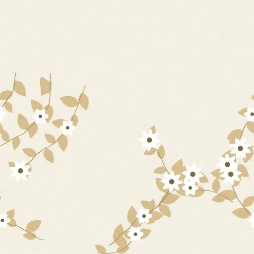Gorham Woodland Vine Wallpaper in Champagne