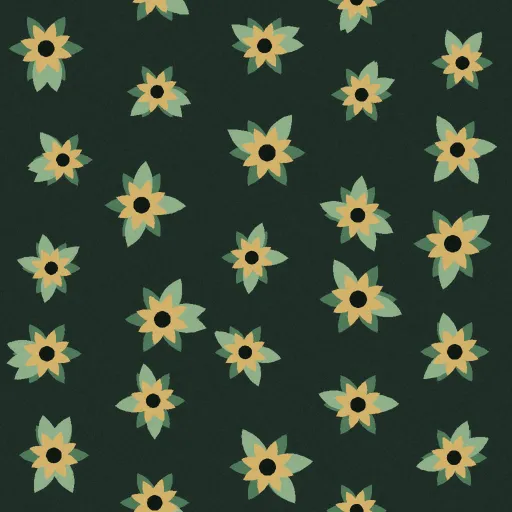Rutland Rosette Floral Wallpaper in Forest Night