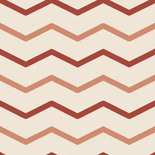 Emberly Chevron Wallpaper in Brick & Bone
