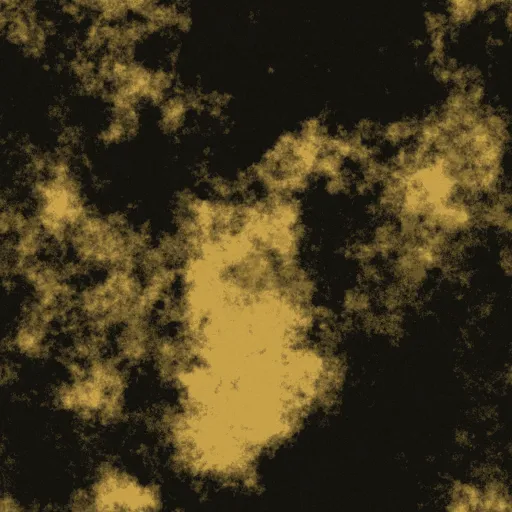 Cleve Watercolour Wash Wallpaper in Gilded Black