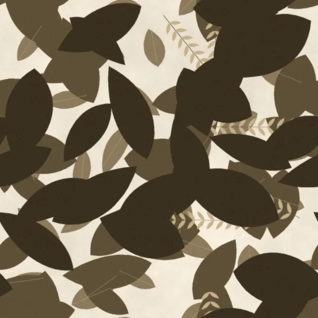 Trentham Glasshouse Mural Wallpaper in Sepia Herbarium