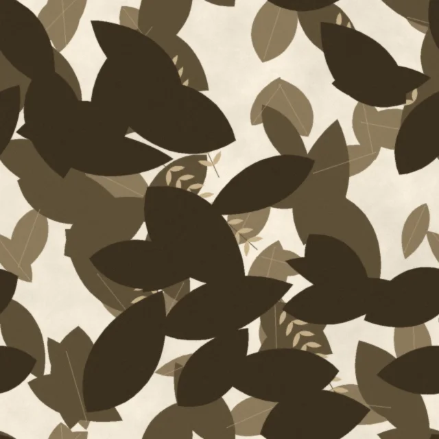 Wrest Herbarium Mural Wallpaper in Sepia Herbarium